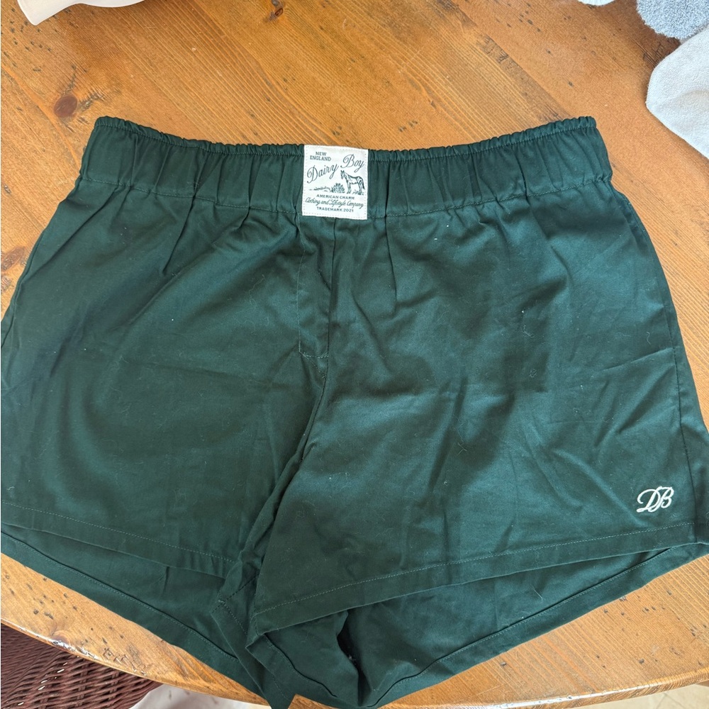 Women's Green Shorts